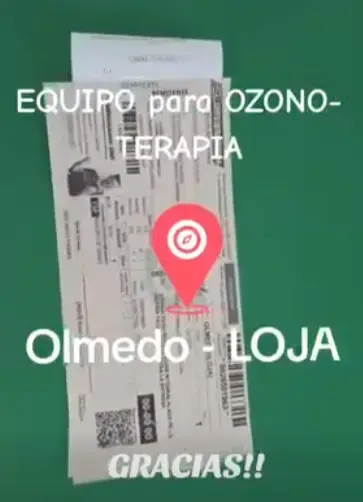 Envío de equipo de ozonoterapia a Loja